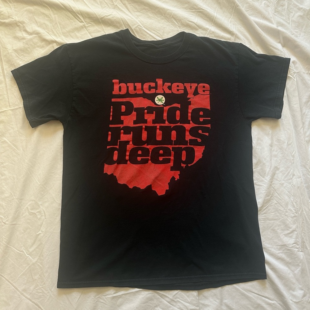 Buckeye Pride Runs Deep ❤️ Ohio State T-shirt